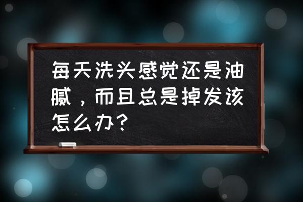 头油特别多还掉发怎么办 每天洗头感觉还是油腻，而且总是掉发该怎么办？