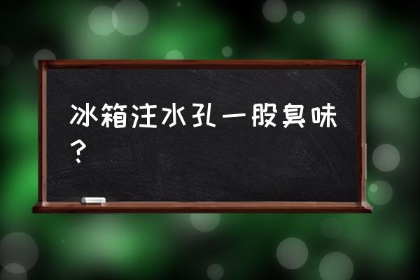 冰箱下水道除臭小妙招 冰箱注水孔一股臭味？