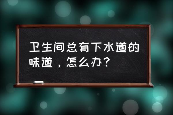 去除厕所下水道异味小妙招 卫生间总有下水道的味道，怎么办？